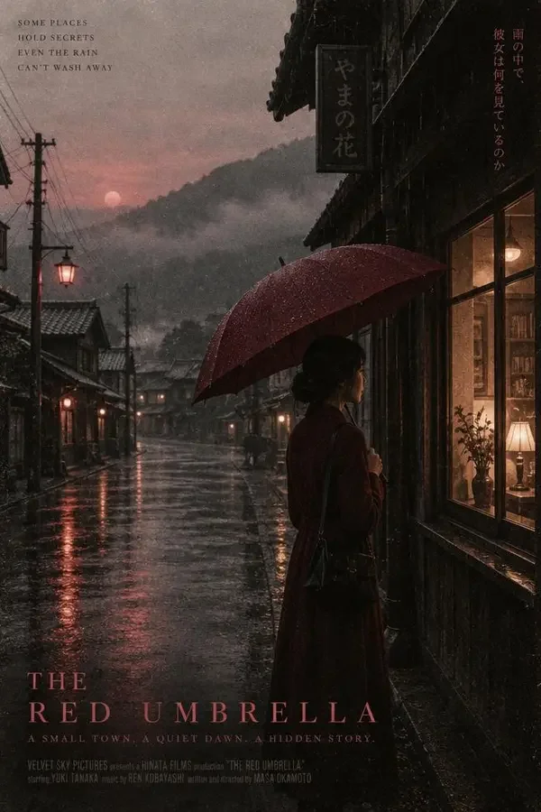 《小镇密室里没有雨》短剧封面，悬疑题材，60 集